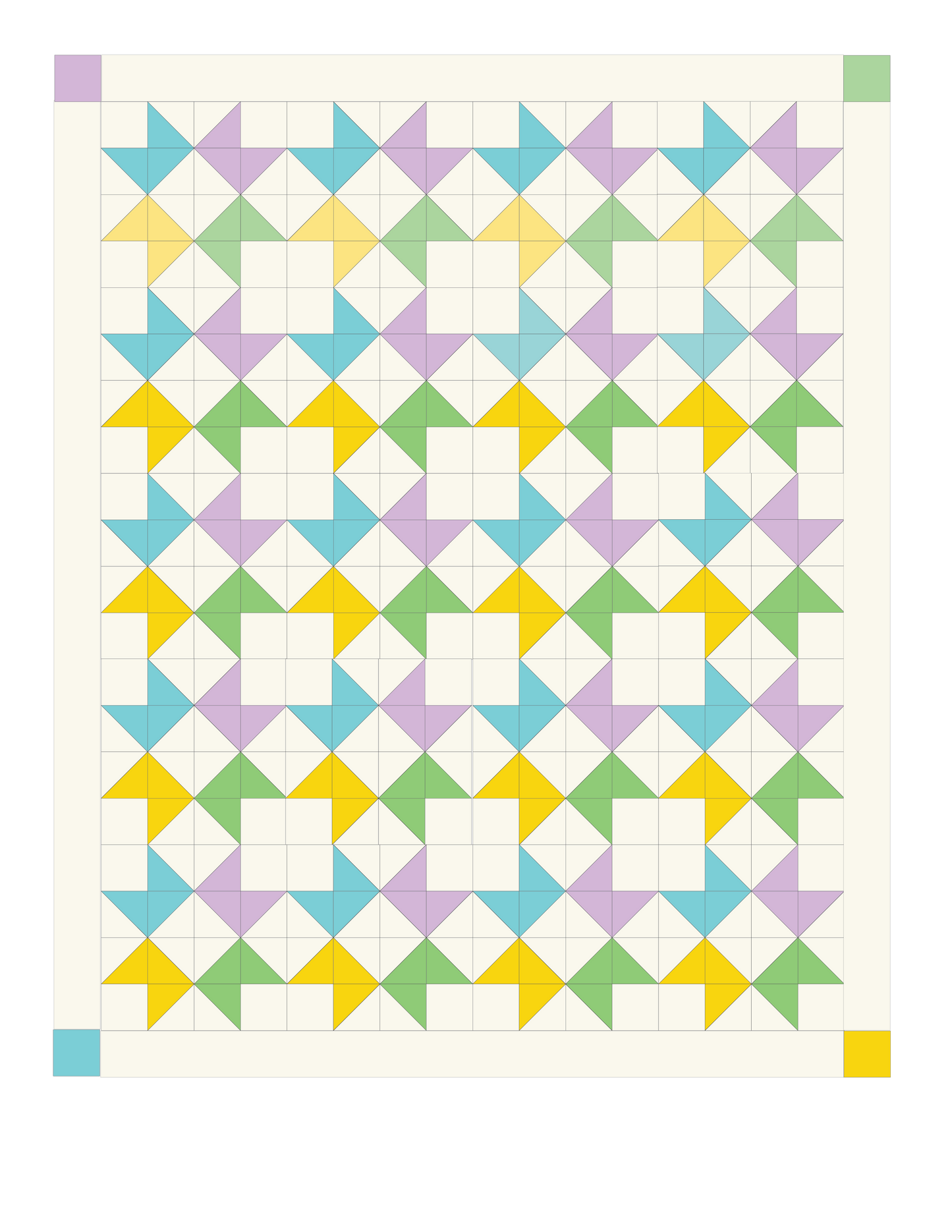 Spot The Star — PDF Quilt Pattern